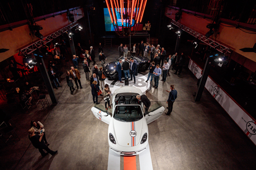 Produkt-Kick-Off des Porsche 718 Boxster in Leipzig (® Marco Prosch)